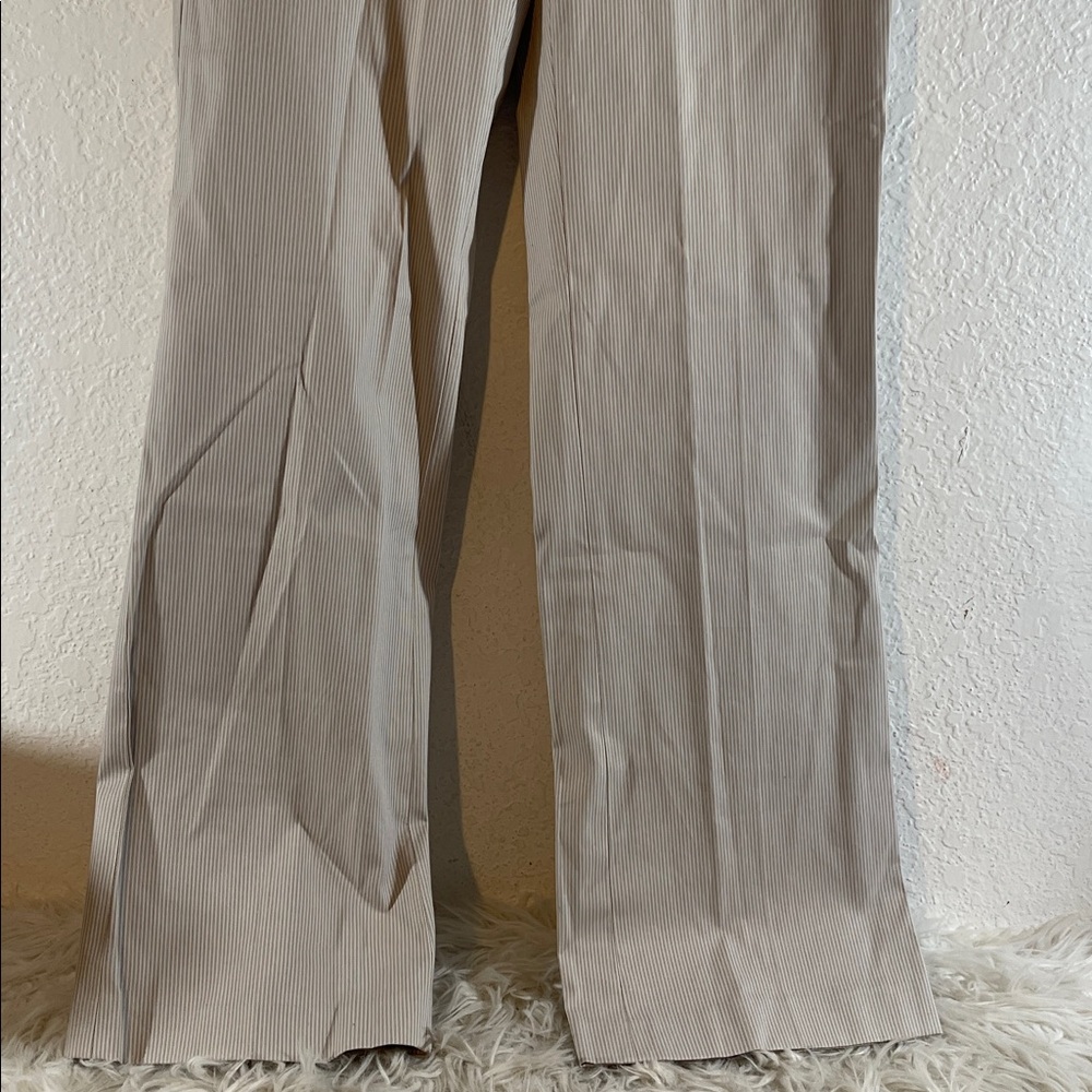 BANANA REPUBLIC Martin Fit With Stripes Trousers Front Pockets Size 2 NEW - Picture 3 of 10